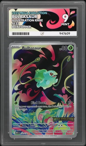Bulbasaur 133/132 - Mega Evolution Stamped - ACE 9