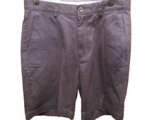 MENS ROUNDTREE  YORKE CASUALS 100 COTTON NAVY BLUE SHORTS SIZE 32X9