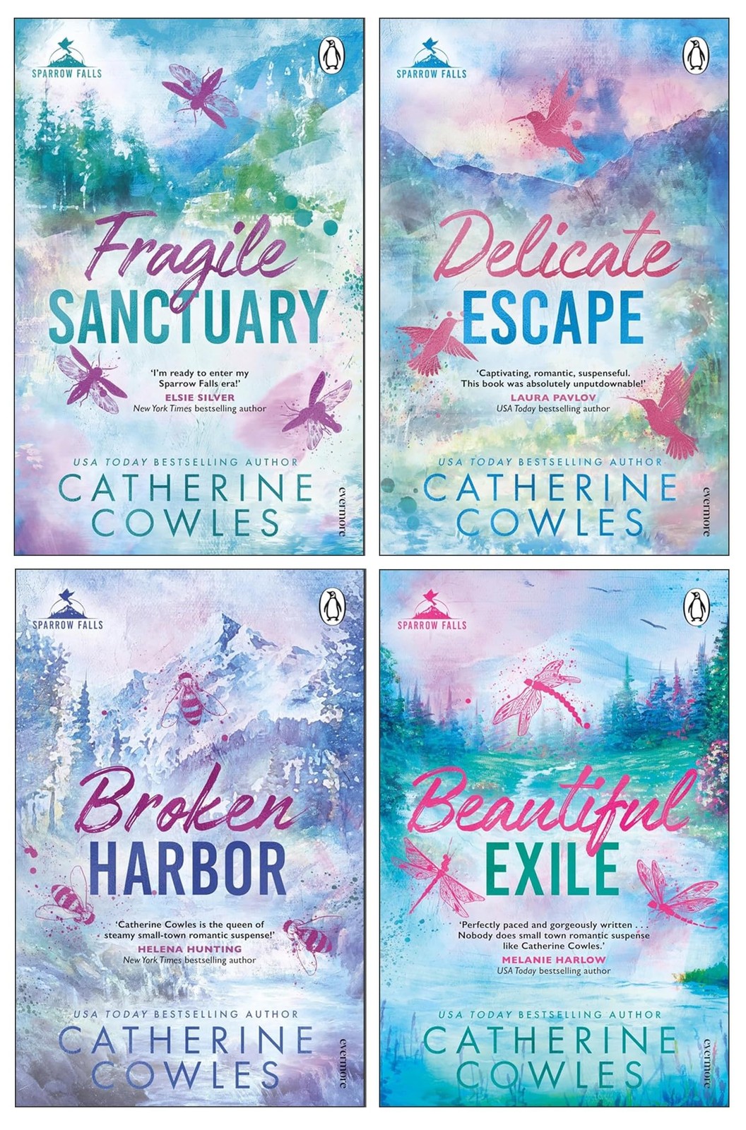 Sparrow Falls Series By Catherine Cowles 4 Books Collection Set Paperback NEW - Image 3