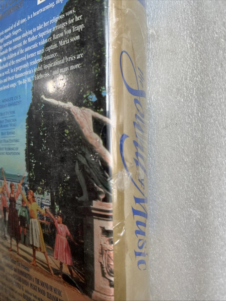Sound of Music (B) (VHS, THX) NEW SEALED w Fraying - Image 4 of 4