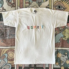 Vintage Screen Stars ESPRIT Embroidery Size Large Single Stitch Retro