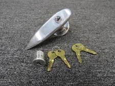 Beechcraft Door Handle with Lock and Key Set (New Old Stock)