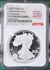 2026 P Silver Eagle S$1 Congratulations NGC PF70 UCameo First Releases #2830