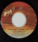 LED ZEPPELIN: Trampled Under Foot / Black Country Woman SWAN SONG 45 RPM