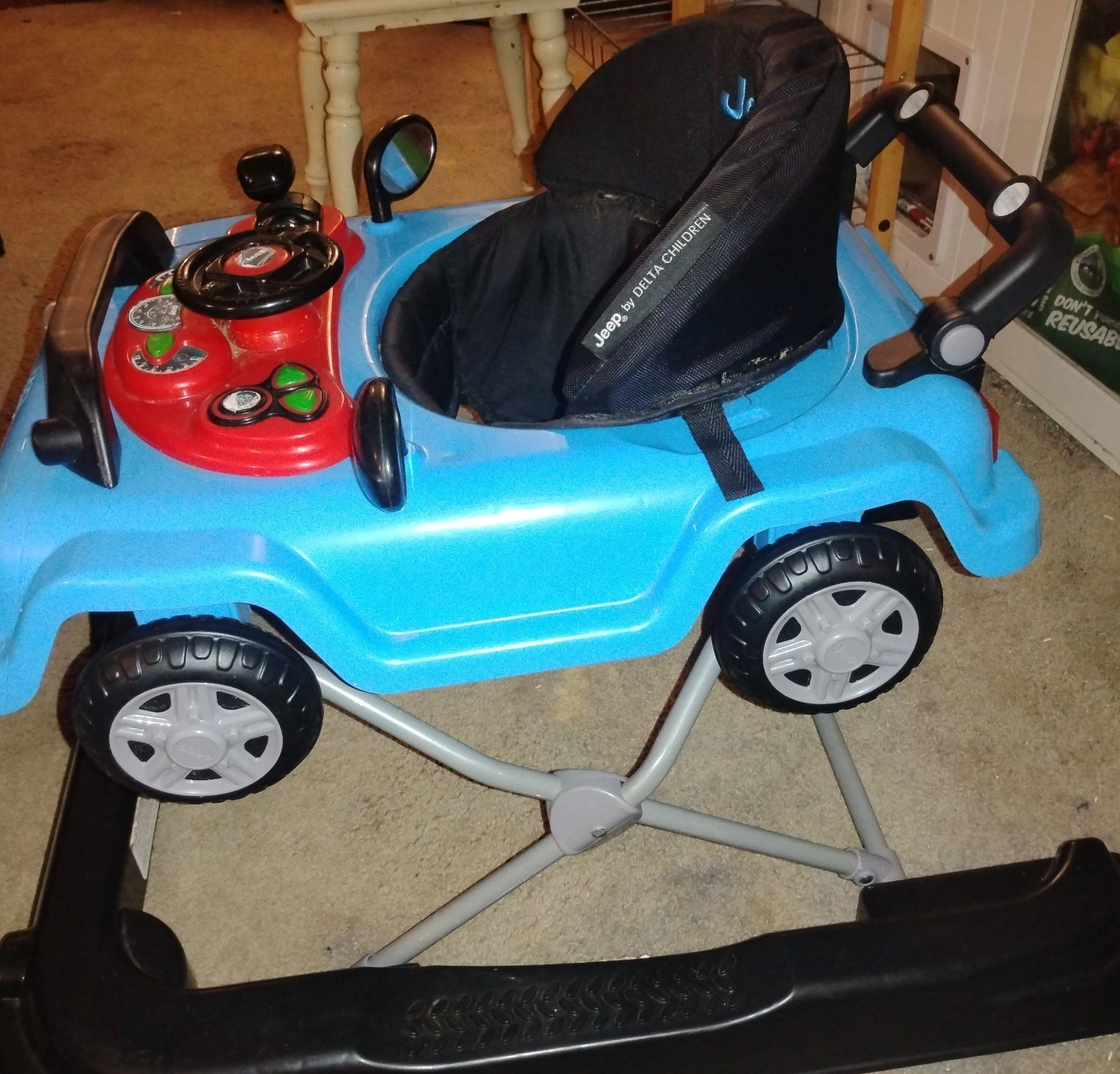 Jeep 3 In 1 Baby Walker Blue
Opens in a new window or tab
