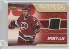 2006-07 Upper Deck UD Game Jersey Gold 14/15 Andrew Ladd #J-LA 0h7n