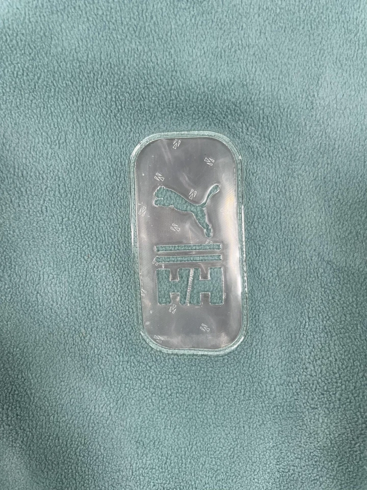 Puma Helly Hansen Fleece Jacket Mens XL Blue Full Zip Outdoor Pullover 598278-94 - Image 3 of 4