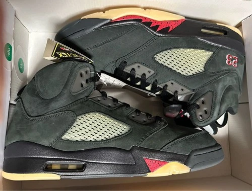 WMNS AIR JORDAN5 RETRO Black Red 28.5cm Air Jordan 5 GORE TEX BRED Bred GORE TEX