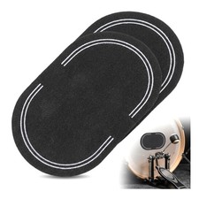 Bass Drum Patch 2PCS Kick Drum Beater Pads for Pedal Use
