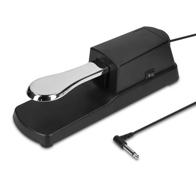 Universal Sustain Keyboard Pedal 1,5m Kabel Sustainpedal Fußpedal Haltepedal