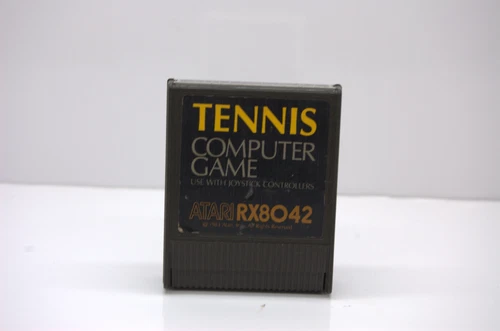 Tennis Atari 400/800/XL/XE Tested Working Authentic Cartridge