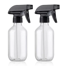 Teyssor Spray Bottles Water Spray Bottle 2 Packs- BPA Free -10 oz/300 ml Plas...