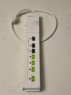 TrickleStar 7-Outlet Advanced Power Strip White