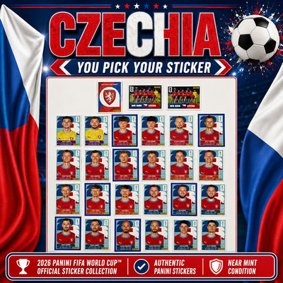 2026 100% Authentic Panini FIFA World Cup Czechia Stickers   You Pick