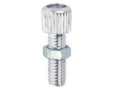 Sunlite Barrel Adjuster With Lock Nut Silver 1 BK808CPZ