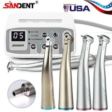 SANDENT Dental Brushless LED Electric Micro Motor 1:1/1:5 Increasing Handpiece