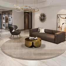 100cm*100cmBohemian Vintage Velvet Area Mat - Soft, Non-Slip, Machine Washable f