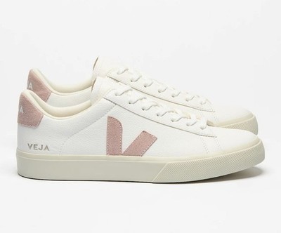 VEJA Campo Leather Extra White / Babe Size 41 EU ( 10 W / 8 M) Sneakers Shoes
