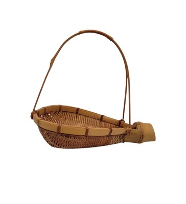 Japanese Bamboo Herbs Drying Basket  Drainer Kago Zaru