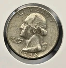 1956-D 90% Silver Washington Quarter US Mint Denver