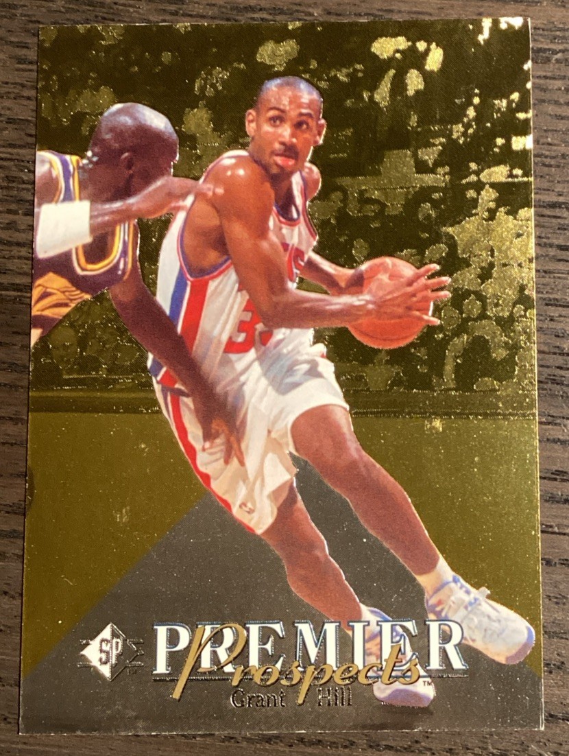 1994-95 Upper Deck Premier Prospects SP Grant Hill #3 Rookie RC Detroit Pistons