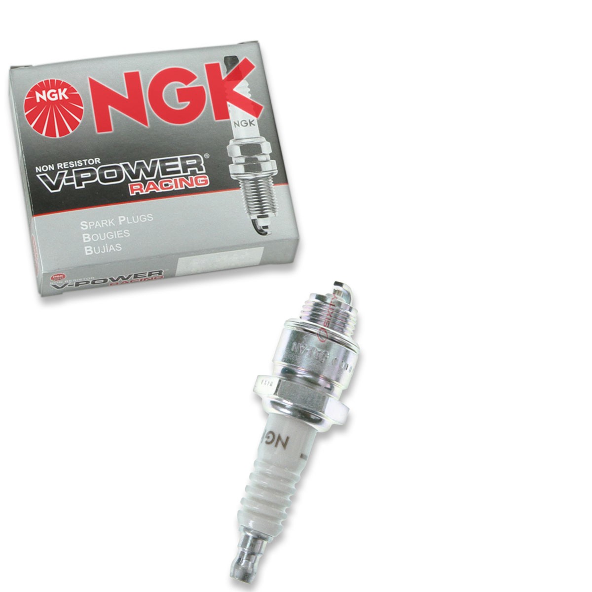 NGK 2746 R5670-6 V-Power Racing Spark Plug for W7FC W7F W20P-U R43S R42S bj