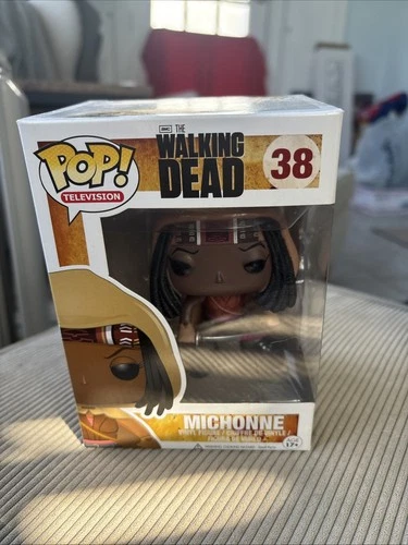 Funko Pop The Walking Dead Michonne 38 Complete w/ Original Box BOXED #38
