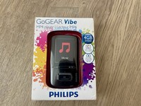 Philips GoGear Vibe Black 4GB Digital Media MP3/MP4 JPG Player - Sealed MINT