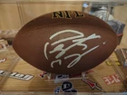 Peyton Manning Signed Auto Wilson NFL Football With 5 Star COA Colts Broncos