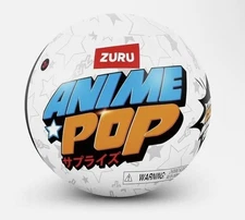 Single Zuru Anime Pop New and Unopened Surprise Mystery Plush Ball Blind Bag