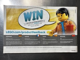 2015 LEGO Classic 10696 Manual Booklet Only  Used Condition