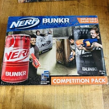 Nerf Bunkr Battle Zone Competition Pack 4 Pack With Battle Cards Included