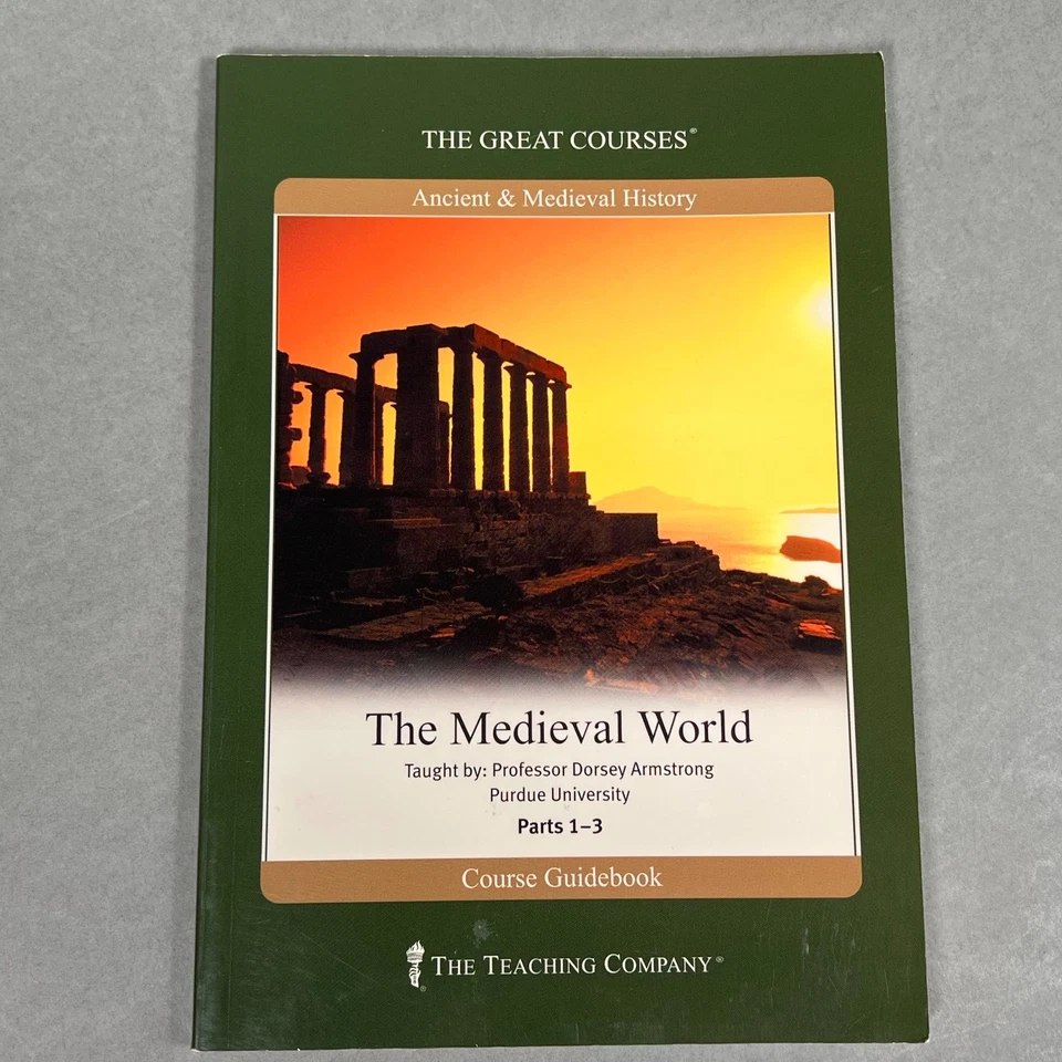 Great Courses The Medieval World 6 DVD's + Guidebook VERY GOOD Complete Foto 2 de 4