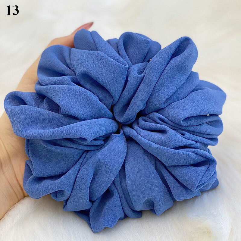 Large Chiffon Scrunchie Hair Ties Hair Ring Rope Hair Bands Hair