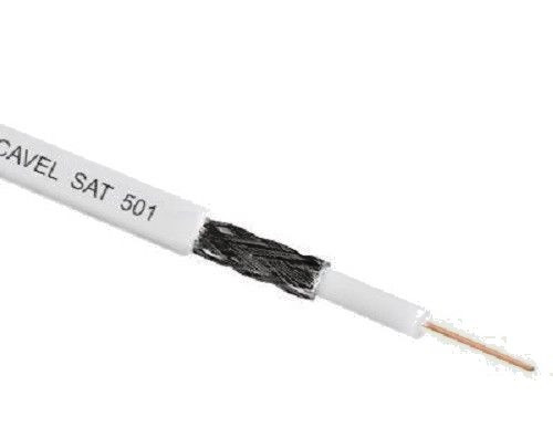 CAVO PROFESSIONALE CAVEL SAT501 x SAT E DIGITALE TERRESTRE 10 METRI - Afbeelding 1 van 2