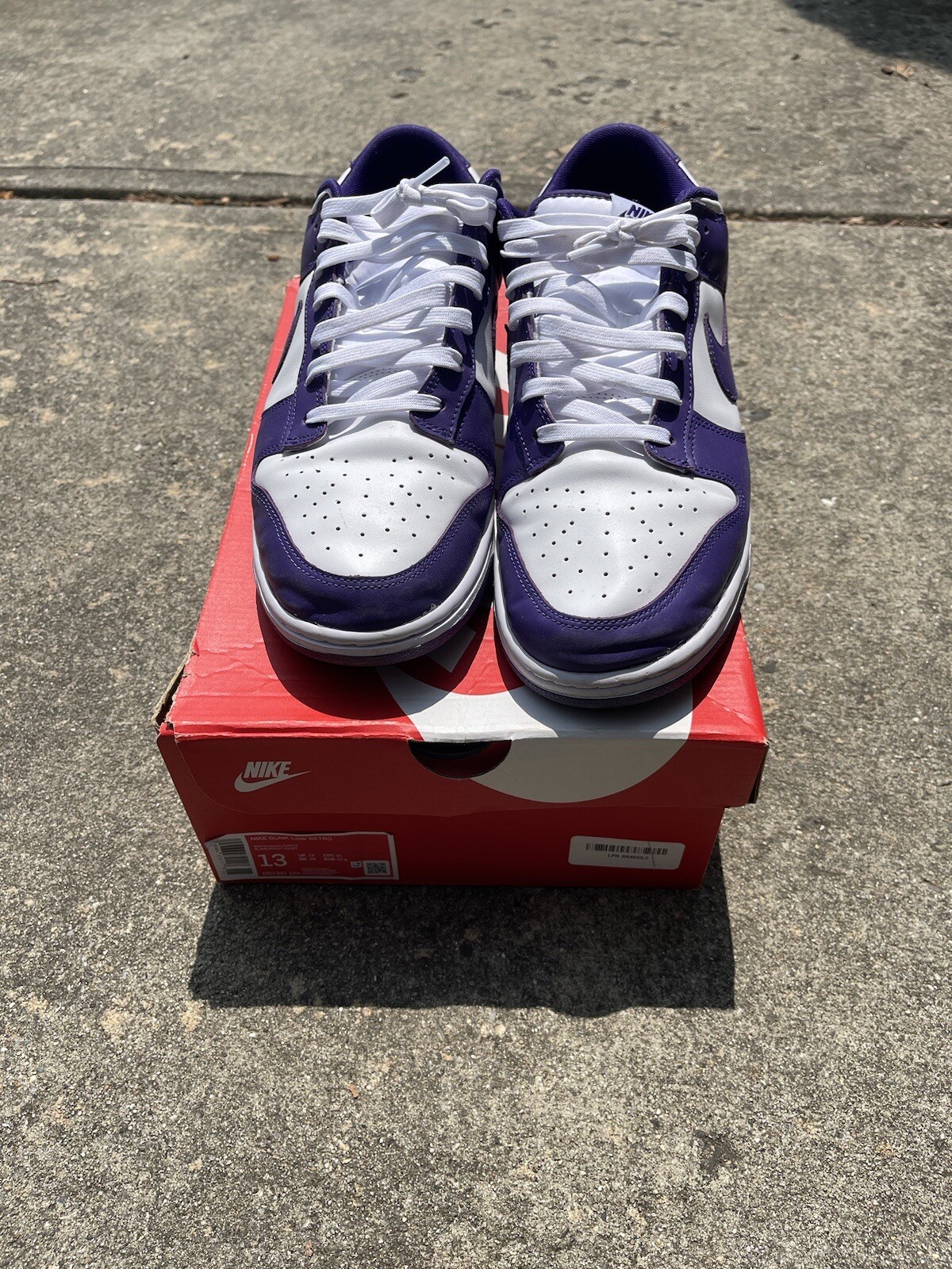 Nike dunk low âCourt Purpleâ 195866272118 | eBay