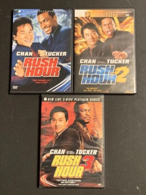 Rush Hour DVD Movie Lot 2011 Jackie Chan Chris Tucker (#3 Sealed) 
