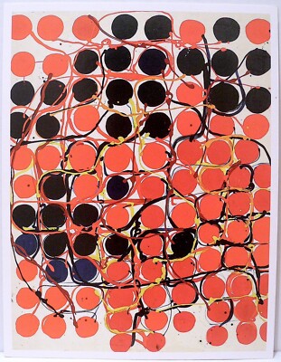 Gutai Hauser & Wirth Invitation Card 8 x 10 Atsuko Tanaka