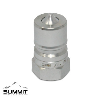 3/4  NPT ISO 7241-B Quick Disconnect Hydraulic Male Coupler