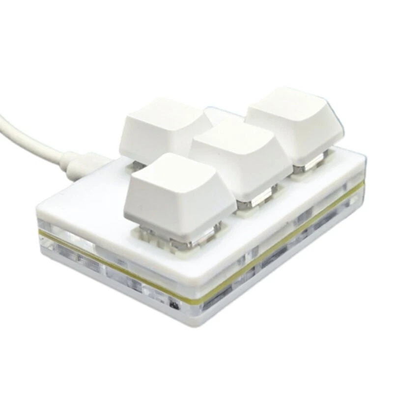 4-Key Keypad WASD Arrows Key Keycaps Keyboard One-Handed Mechanical Gaming - Image 3 of 4