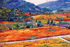Art Vineyard Ceramic Mural Backsplash Bath Tile 50