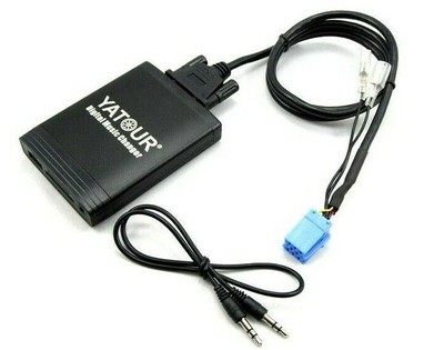 Bluetooth Yatour USB SD AUX MP3 Adapter passend für Lancia Musa Delta Ypsilon