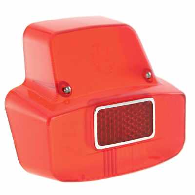 Feu Arrière Verre Pour Piaggio Vespa 50 N, L, R (1963-1971) - Référence RP017 Gemma - Fabriqué En Italie, Homologué