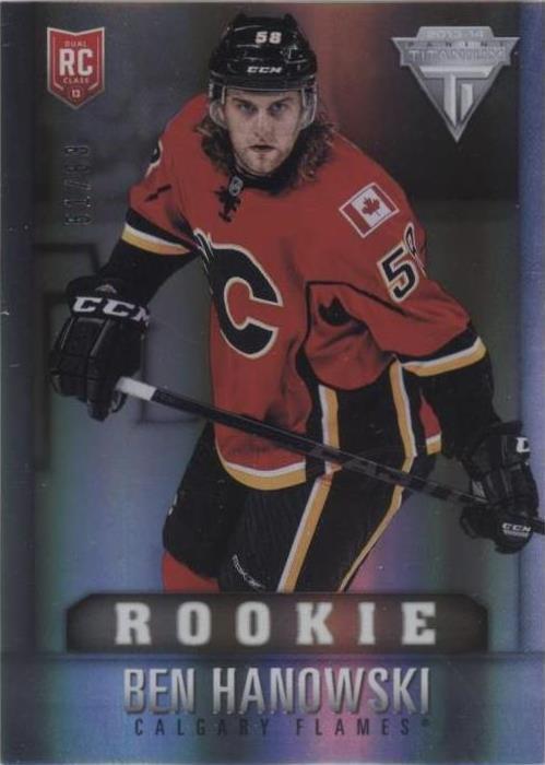 2013-14 Panini Titanium - Rookie Ben Hanowski #134 Draft Position ...