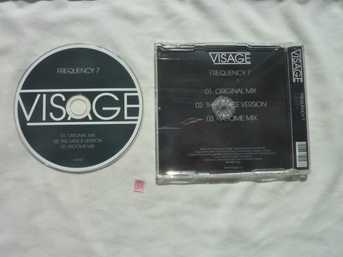 Visage Frequency 7 rare 3 track CD single 2 - Picture 2 of 2