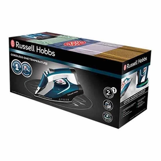 Russell Hobbs, One Temp Cordless Iron, Teal & White, 2600W, 26020 - Image 4 of 4