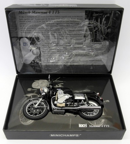 Minichamps 1/12 Scale 122 011000 Munch Mummut 4 TTS 1966 Black - Picture 4 of 9