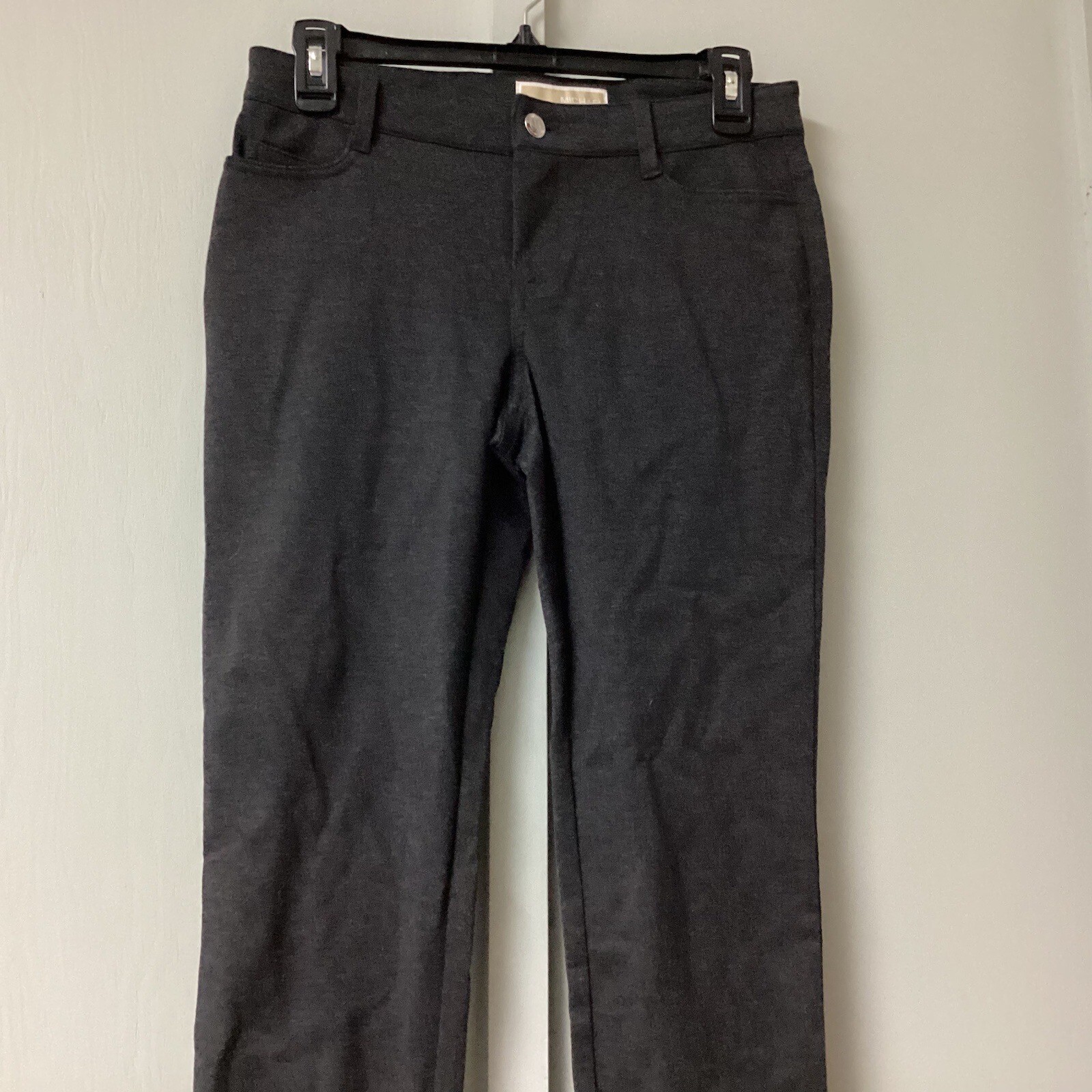 Michael Kors Women's Size 4 Gray Skinny Pockets Stretch Casual Work thumbnail 14