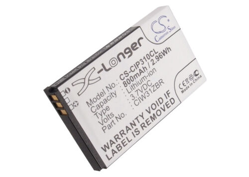 Batterie 3,7V 800mAh type CIW31ZBR pour Cisco Linksys WIP310, WIP310 - Photo 5 sur 5
