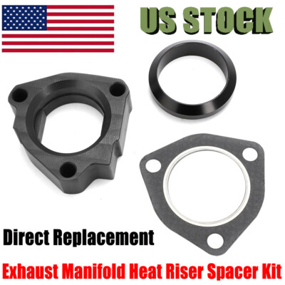 US For 66-80 Chevrolet Chevy Exhaust Manifold Heat Riser Spacer Rebuild